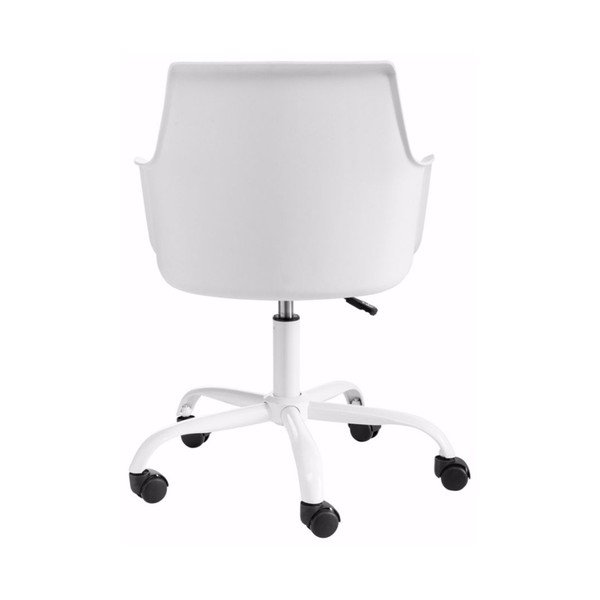 Bijela podesiva uredska stolica Støraa Leslie-image-2