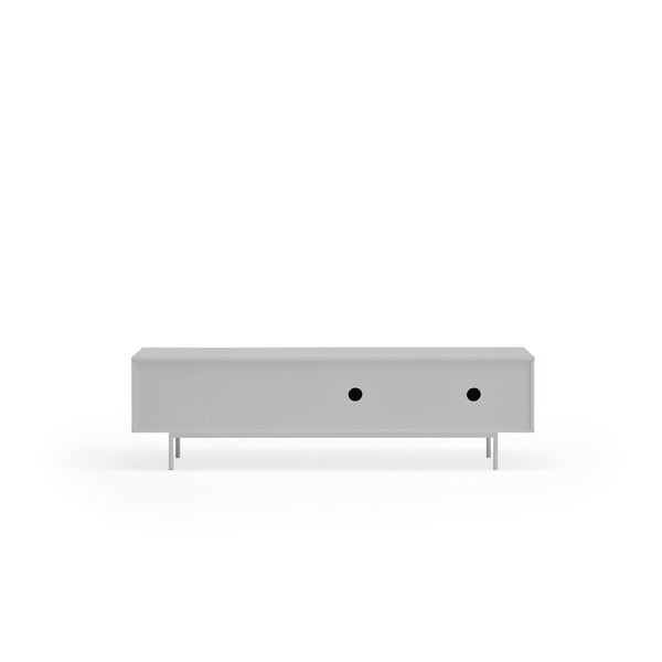 Siva/u prirodnoj boji TV komoda u dekoru hrasta 180x52 cm Sierra – Teulat-image-4