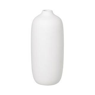 Bijela keramička vaza Blomus Ceola, visina 18 cm