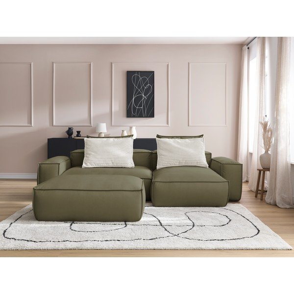 Zelena kutna garnitura Boheme – Bobochic Paris-image-1