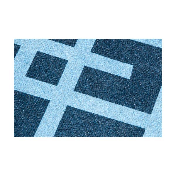 Vrlo izdržljiv kuhinjski tepih Webtappeti Labyrinth Blue, 130 x 190 cm-image-3