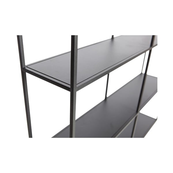 Crna metalna polica s više razina Meert – WOOOD-image-4