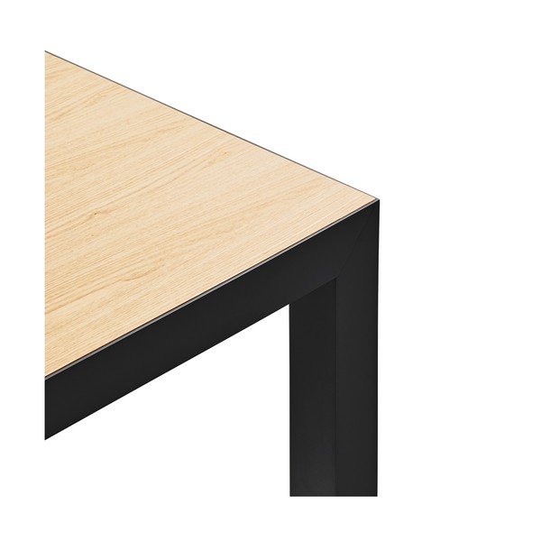 Blagovaonski stol s hrastovom pločom stola 75x180 cm Alma – Teulat-image-4