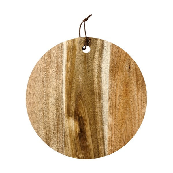 Ladelle daska za posluživanje od akacijevog drveta, ⌀ 30 cm