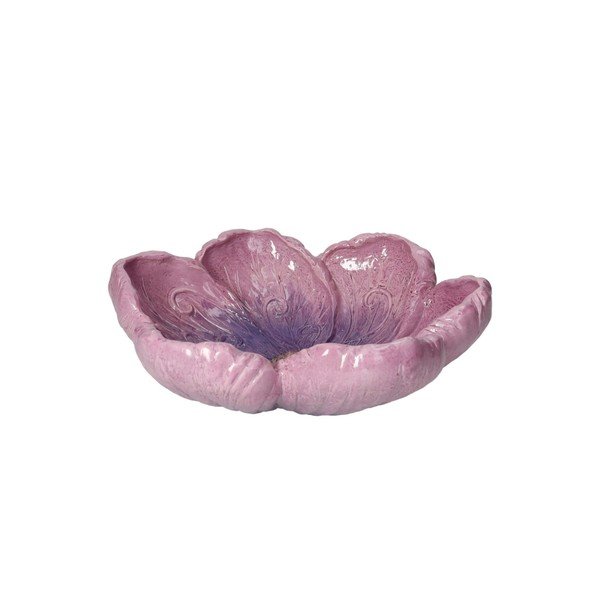 Ukrasni pladanj od polyresina ø 26 cm Flora – Brandani-image-2