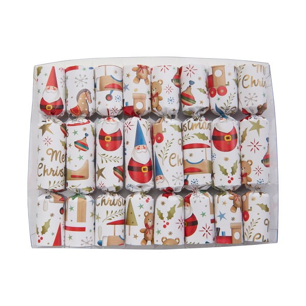 Božićni praskavci u setu 8 kom Toy Town – Robin Reed