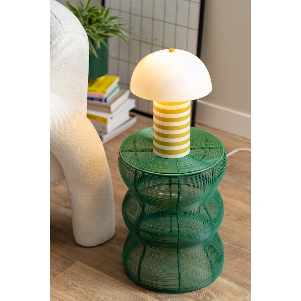 Metalni okrugao pomoćni stol ø 30 cm Cuerda Onda – Leitmotiv-image-1