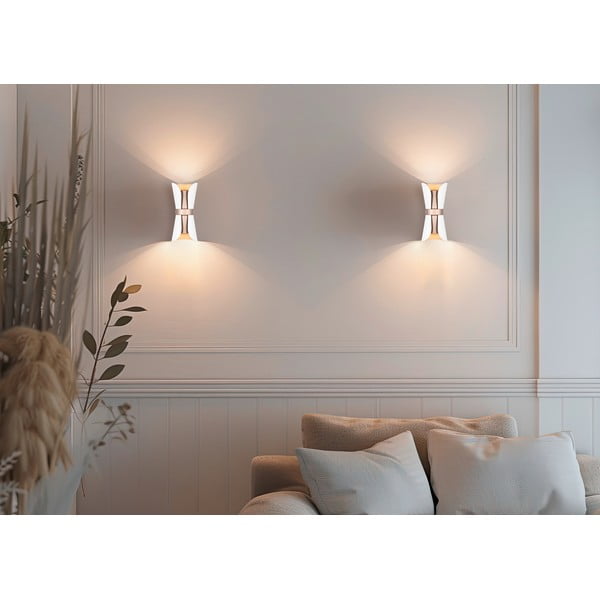 Bijela/u brončanoj boji zidna lampa Coat – Trio-image-1