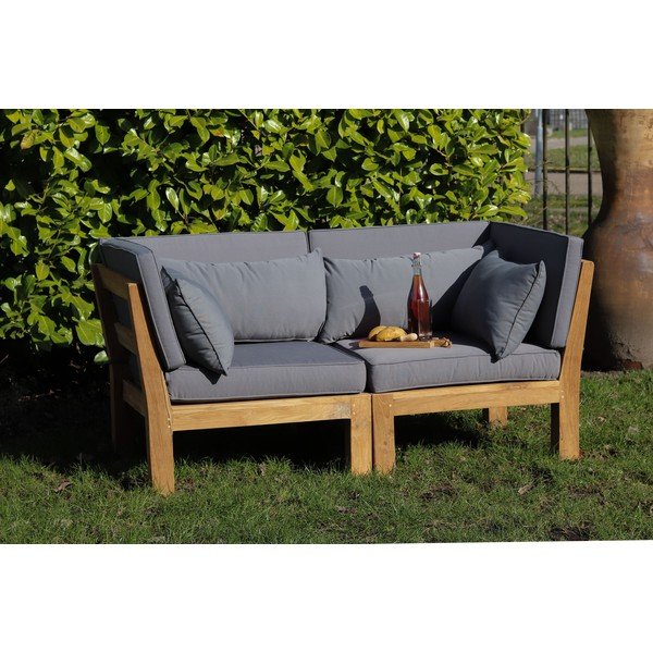 Vrtna sofa od tikovine Aruba - HSM collection-image-1