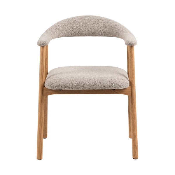 Bež/u prirodnoj boji blagovaonska stolica Addi – Actona-image-4