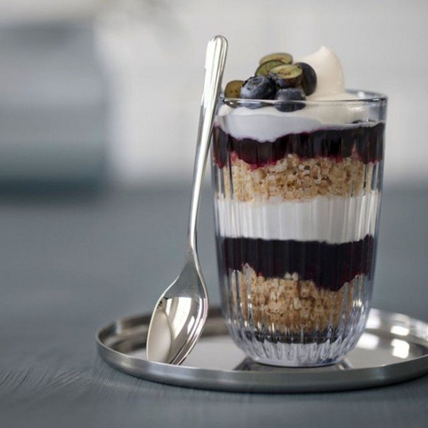 Set od 2 plave staklene čaše Kähler Design Hammershoi, 330 ml-image-1