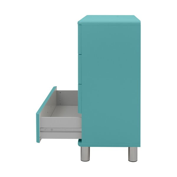 Tirkizna visoka komoda 86x92 cm Malibu - Tenzo-image-2