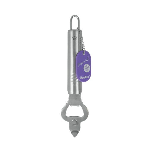 Otvarač za boce i limenke od nehrđajućeg čelika Metaltex Bottle, dužina 19 cm-image-1