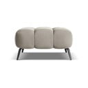 Bež baršunast tabure Nalu – Makamii