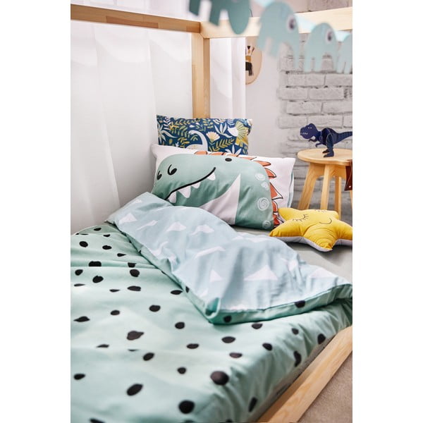 Dječja pamučna posteljina Bonami Selection Dino, 140 x 200 cm-image-3