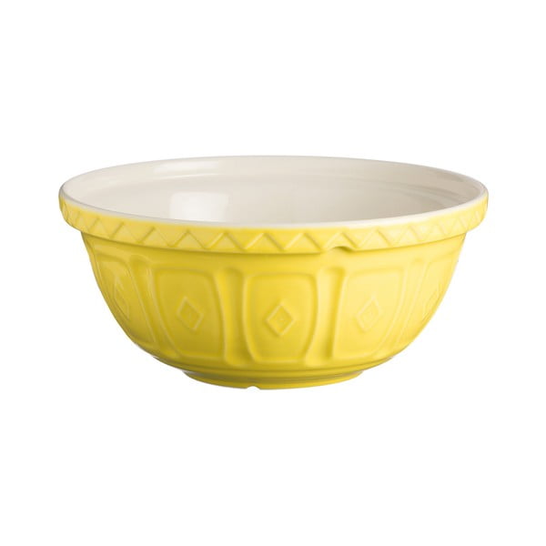 Žuta zemljana zdjela Mason Cash Mixing, ⌀ 24 cm