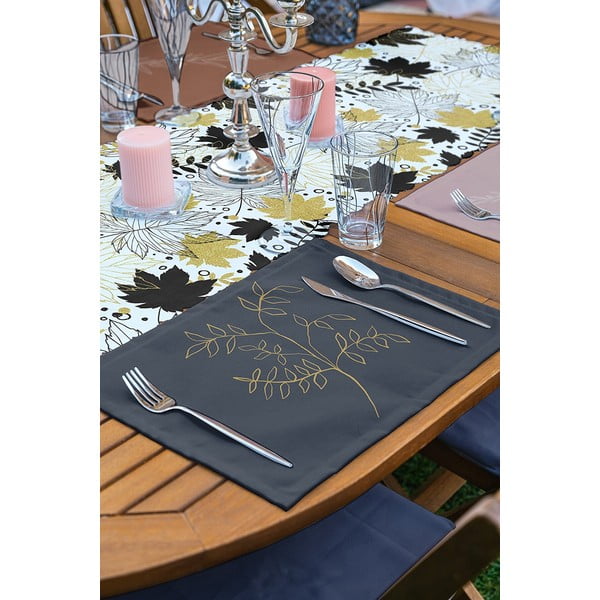 Set od 4 tekstilna podmetača i nadstolnjak Minimalist Home World-image-3