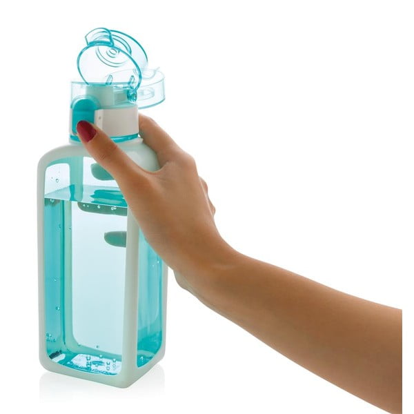 Plava boca na zaključavanje s automatskim otvaranjem XD Design Collection, 600 ml-image-2