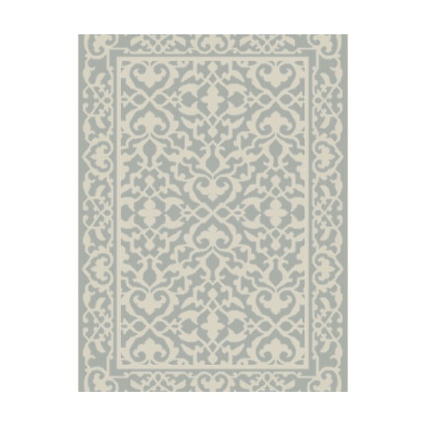 Sivi vrlo izdržljiv tepih prikladan za eksterijer Webtappeti Boho, 155 x 230 cm