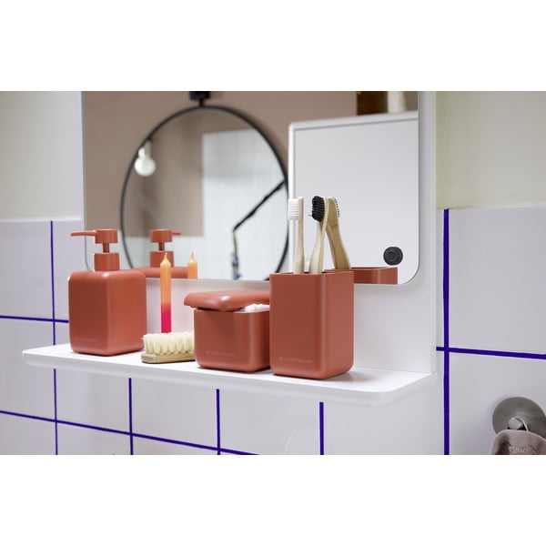 Narančasti dozator sapuna od polyresina 380 ml Tom Tailor T-Rounded – Wenko-image-4