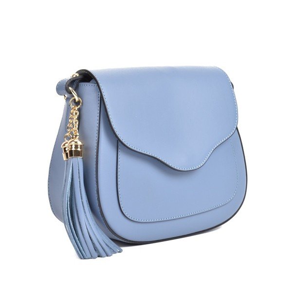Plava kožna torba Mangotti Bags Free-image-2