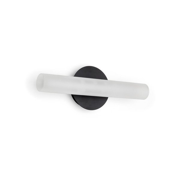 Crno-bijela LED zidna lampa Vauxall – Kave Home