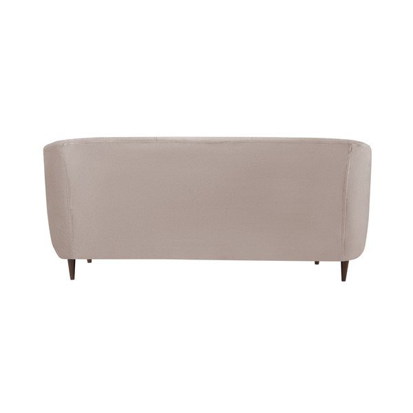Bež sofa od baršuna Kooko Home Glam, 175 cm-image-1