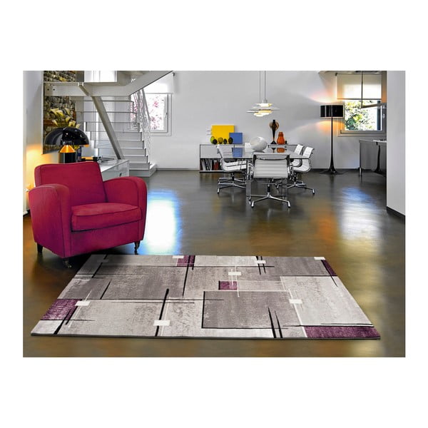 Sivo-ljubičasti tepih Universal Detroit, 120 x 170 cm-image-1