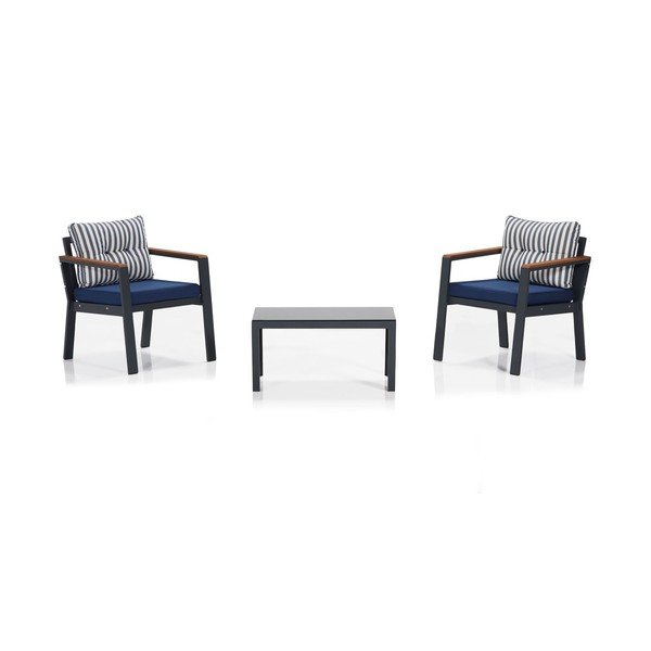 Plava vrtna garnitura za 4 osobe Defne – Floriane Garden-image-1