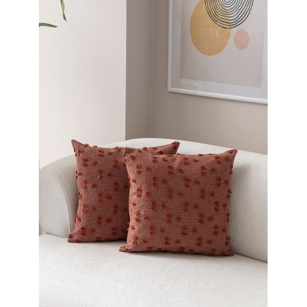 Ukrasne jastučnice u setu 2 kom 43x43 cm Tuffet – Mioli Decor-image-1