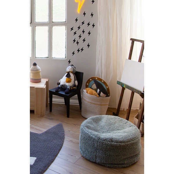 Plavi tabure Chill Vintage Blue – Lorena Canals-image-1