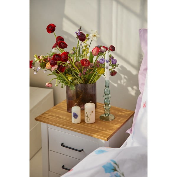 Pamučna posteljina za bračni krevet Bonami Selection Fleur, 200 x 200 cm-image-3