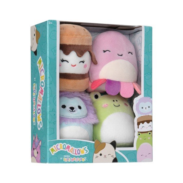 Plišane igračke u setu 4 kom Micromallows 4Pack – SQUISHMALLOWS