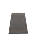 Antracitno sivi unutarnji i vanjski tepih 85x160 cm Edit Charcoal – Pappelina