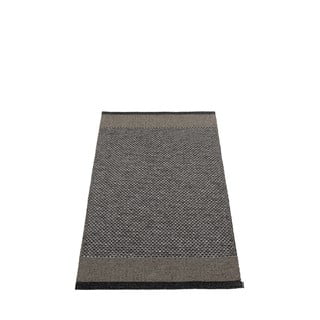 Antracitno sivi unutarnji i vanjski tepih 85x160 cm Edit Charcoal – Pappelina