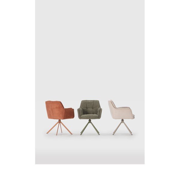 Zelene podstavljene blagovaonske stolice u setu 2 kom Keiko – Marckeric-image-1