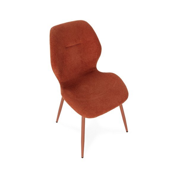 Podstavljene blagovaonske stolice u setu 4 kom boja terakote Ansu – Marckeric-image-3