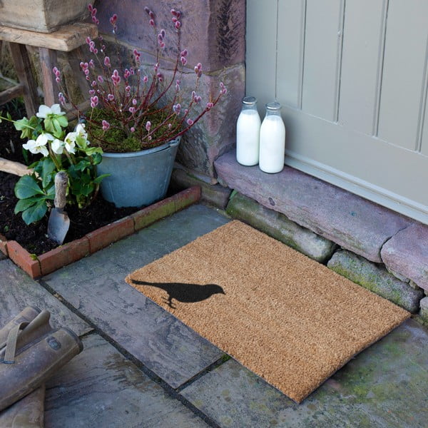 Otirač od kokosovih vlakana 40x60 cm Bird – Artsy Doormats-image-3
