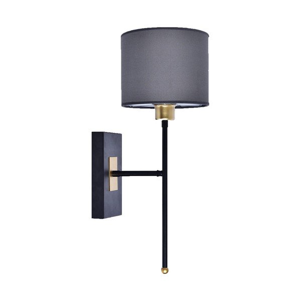 Crno-siva zidna lampa Sconce T - Magenta Home