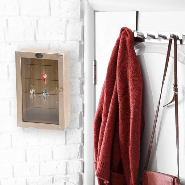 Zidni drveni ormarić za ključeve - Orion-image-1