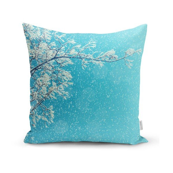 Set od 4 ukrasne jastučnice Minimalist Cushion Covers Winter Flowers, 45 x 45 cm-image-2