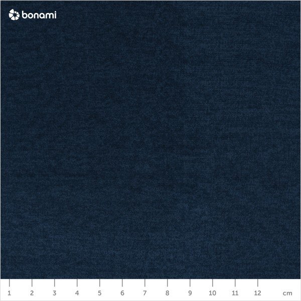 Tamno plava baršunasti sklopiva/s prostorom za odlaganje sofa 216 cm Selene – ELTAP-image-3