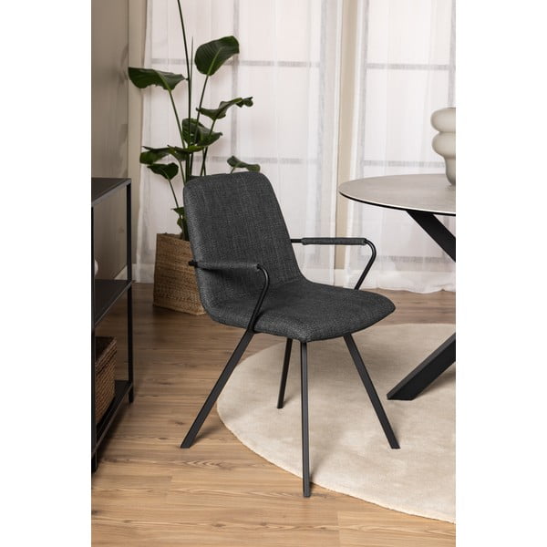 Tamno sive blagovaonske stolice u setu 2 kom Selina – Actona-image-1