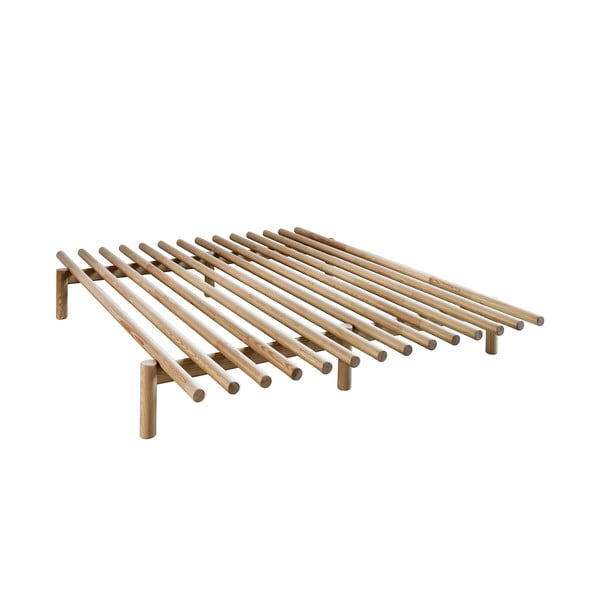 Bračni krevet od borovine s podnicom 180x200 cm Pace – Karup Design