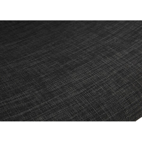 Black bar stolica s bijelim logo Kokoon Vancouver Mini, sedam visina 66 cm-image-1
