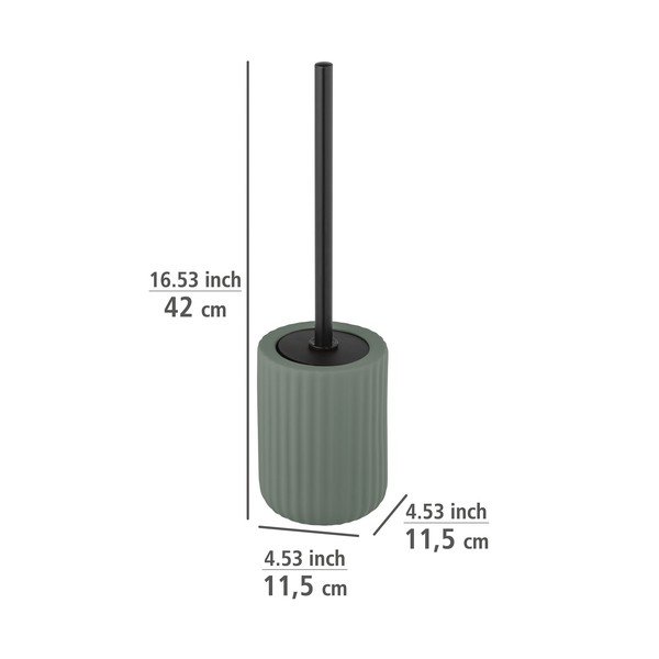 Zelena keramička WC četka Wenko Belluno-image-1