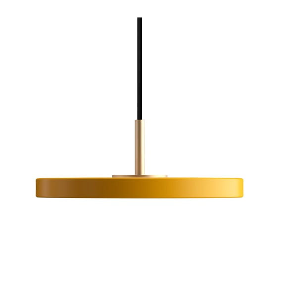 Oker žuta LED viseća svjetiljka s metalnim sjenilom ø 15 cm Asteria Micro – UMAGE-image-3