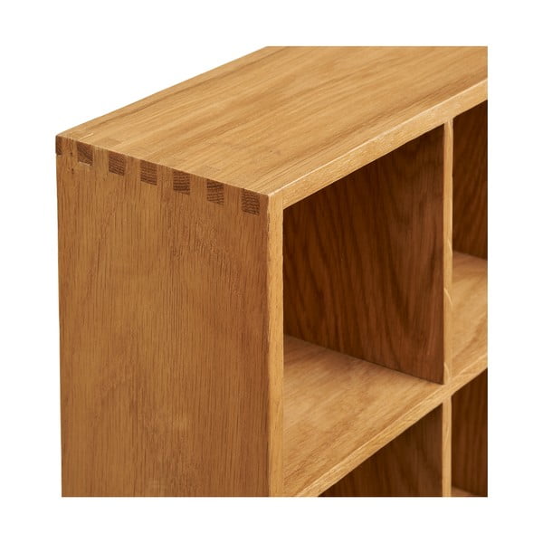Polica s više razina u dekoru hrasta u prirodnoj boji 11 cm Soria – House Nordic-image-4