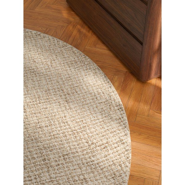 Vunen okrugao tepih u prirodnoj boji ø 160 cm Eloise – Hanse Home-image-2