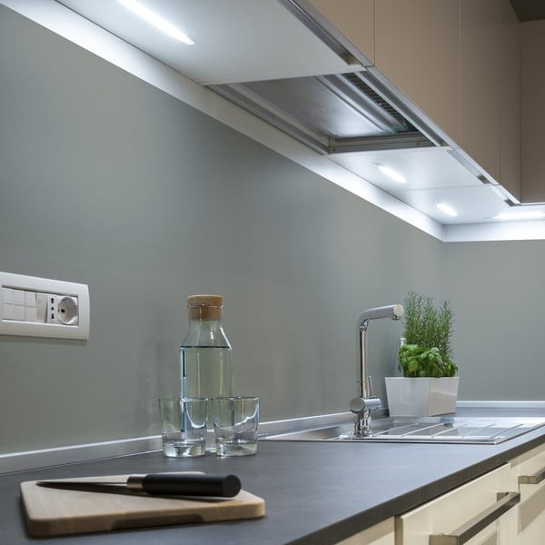 Zidna naljepnica 200x60 cm Light Grey - Ambiance-image-2